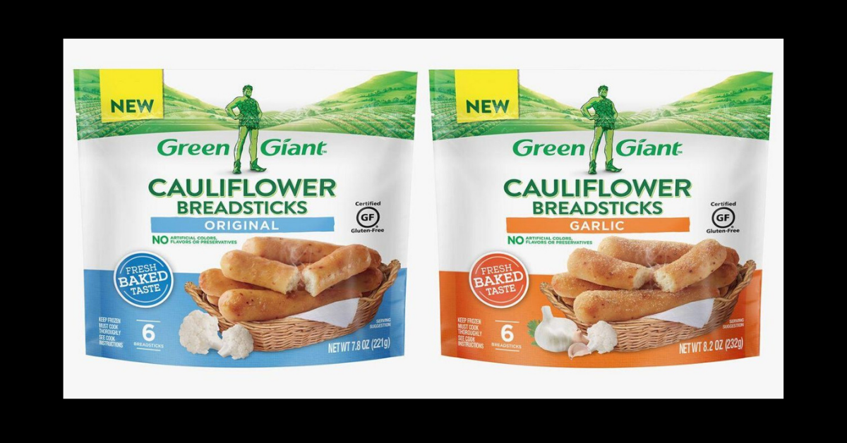 Green Giant Cauliflower Breadsticks GlutenFree New England