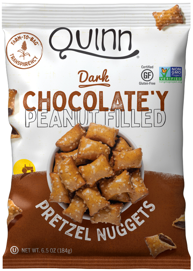 GlutenFree Peanut Butter Pretzels Quinn Snacks