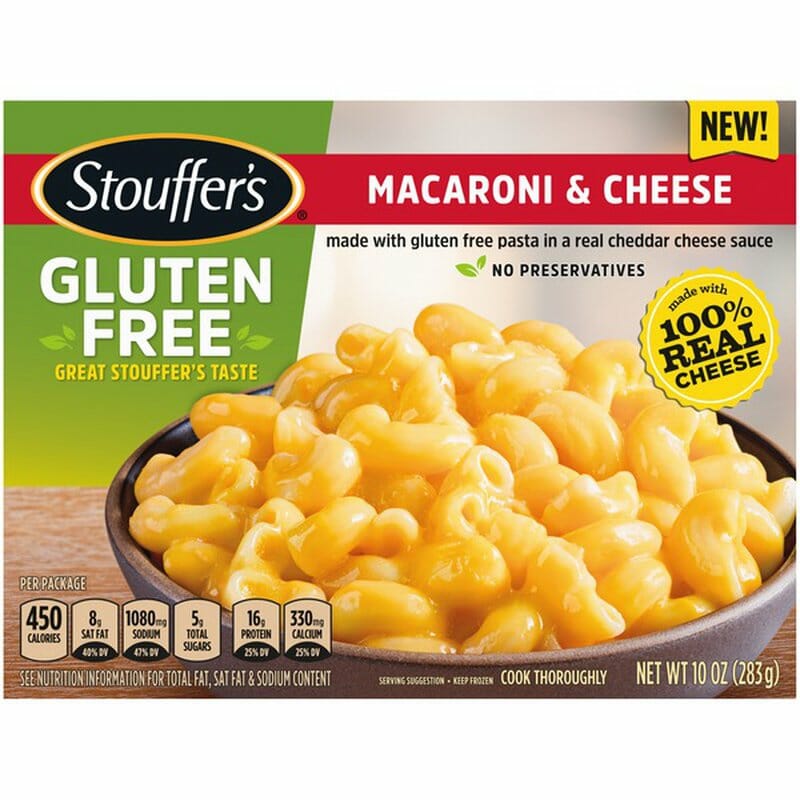GlutenFree Stouffer's Macaroni And Cheese GlutenFree New England